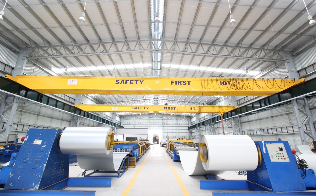 Nét đẹp của nhà thép khi sử dụng khung kèo cong