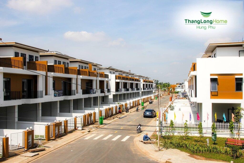 Nhà phố khu A3, A4, A5 trong Thang Long Home Hưng Phú